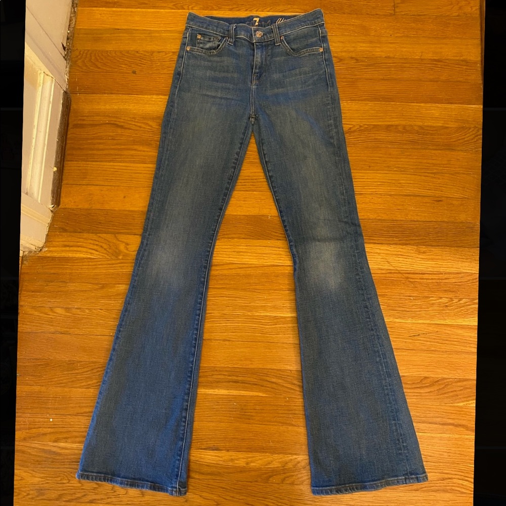 7 for all mankind flare jeans